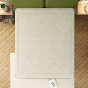 baldiflex topper in memory fodera bamboo frontale