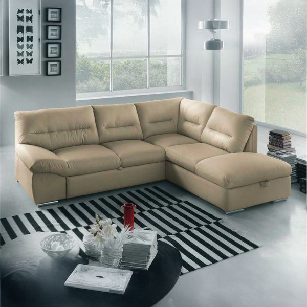 baldiflex Divano letto angolare con penisola Busseto