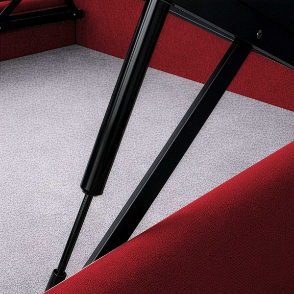 Letto contenitore in tessuto sfoderabile Chantal