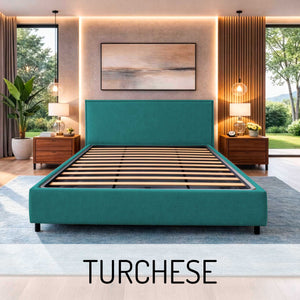 Letto contenitore in tessuto sfoderabile Chantal