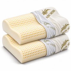 Pair of latex neck pillows