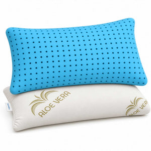 Oreillers à mémoire de forme fresh perforés