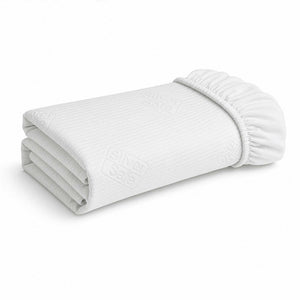 Coprimaterasso idrorepellente con angoli elastici