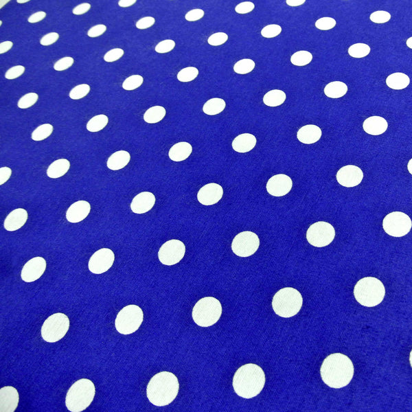 Cuccia cani da interno blu a pois Cuccioletti Berny dettaglio