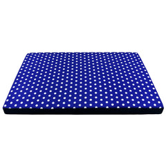 Cuccia cani da interno blu a pois Cuccioletti Berny