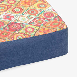 Cuccia cani da interno in memory arancione Petra Cuccioletti dettaglio