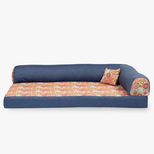 Cuccia cani da interno in memory arancione Petra Cuccioletti