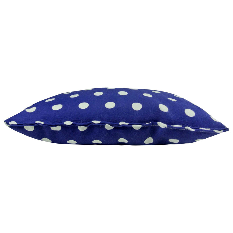 Cuscino cane e gatto blu Dotty Cuccioletti lato