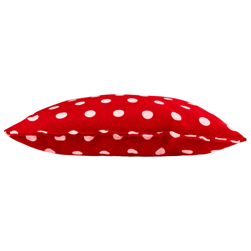 Cuscino cane e gatto rosso Dotty Cuccioletti lato