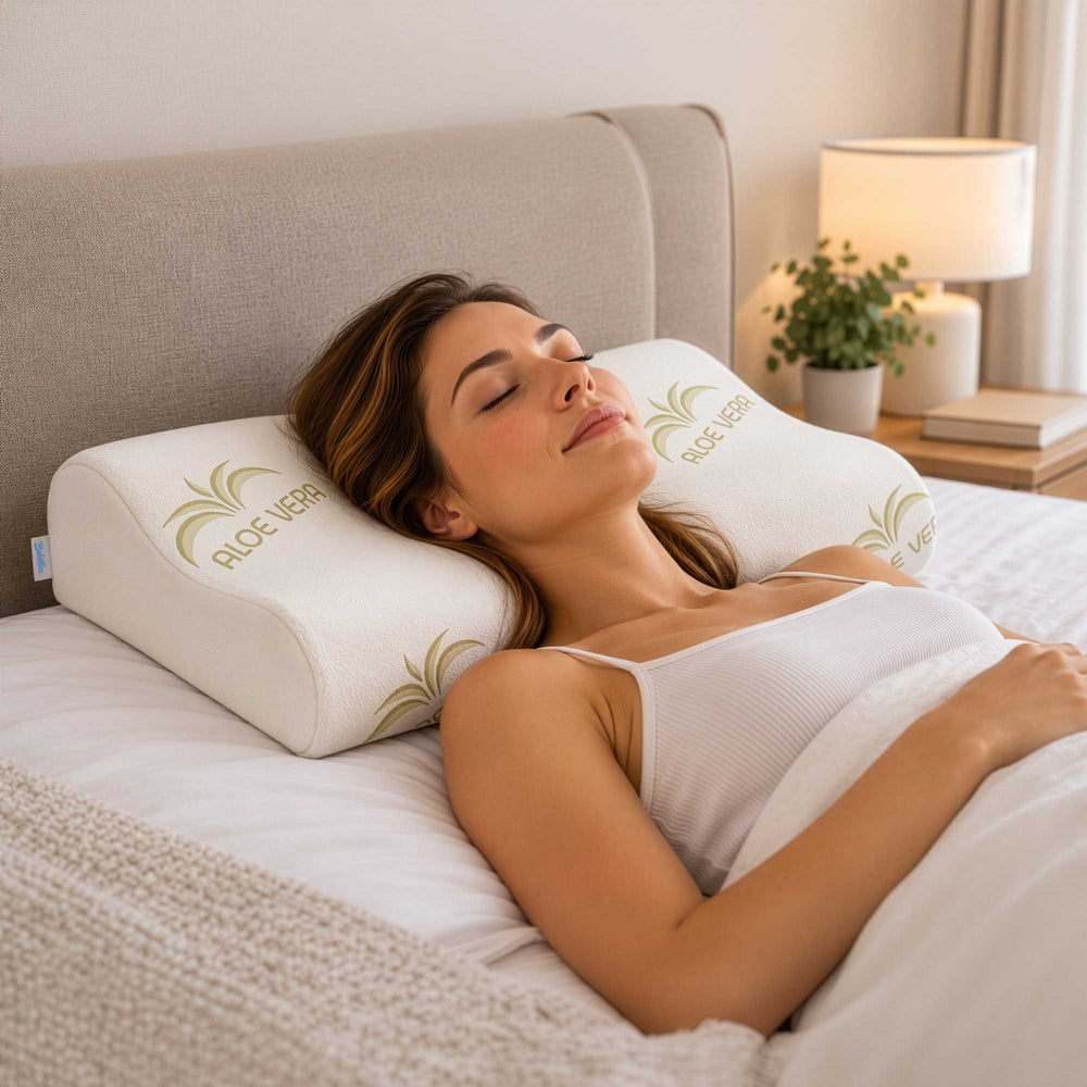 Coussin cervical en latex