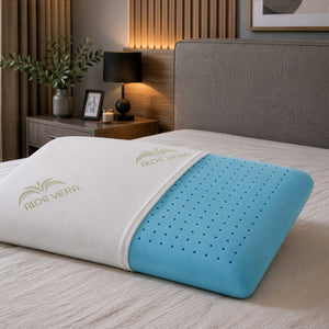 Pair of perforated fresh memory soap cushions