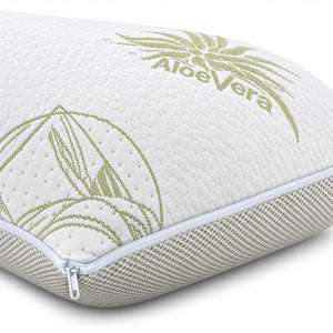 Paire de coussins savon en mousse à mémoire avec housse en Aloe 3D