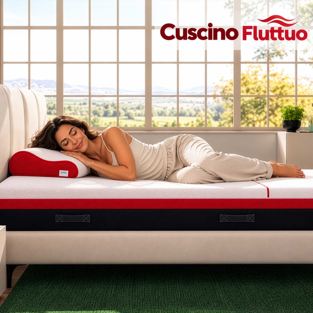 coppia cuscini memory cervicale fluttuo baldiflex