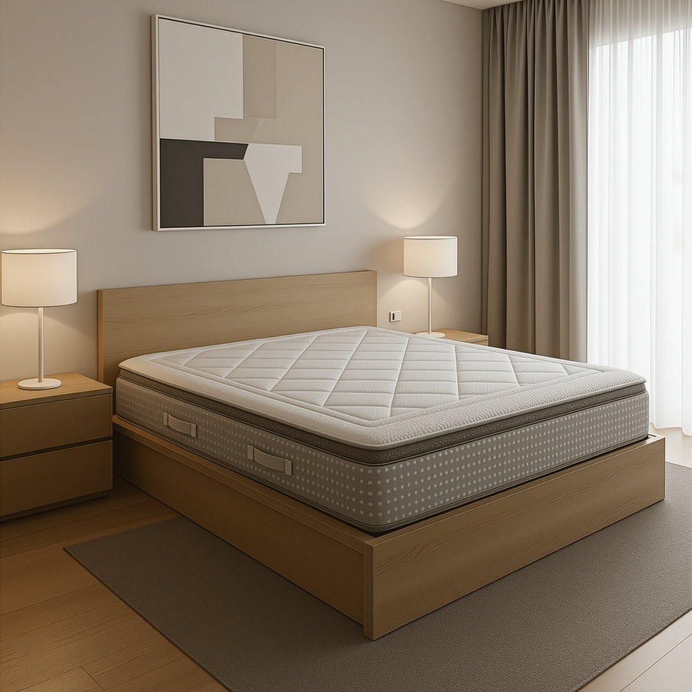 Mattress 4000 microcoils height 28 cm Excellent Relax