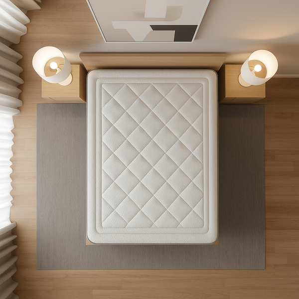 Mattress 4000 microcoils height 28 cm Excellent Relax