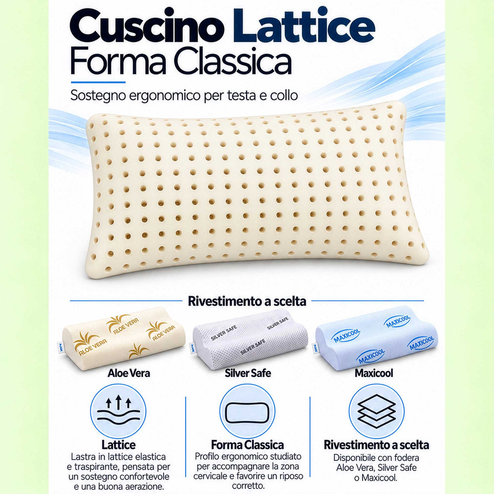 coppia cuscini saponetta lattice lastra disteso