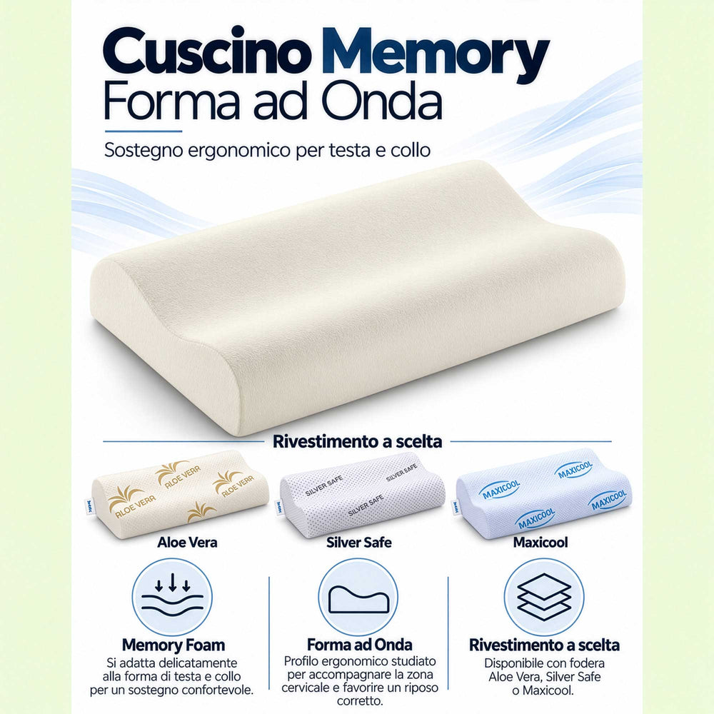Coussin cervical mémoire Orto Maxi