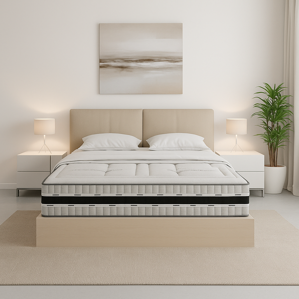 Matelas mémoire haut 28 cm King Carbonio