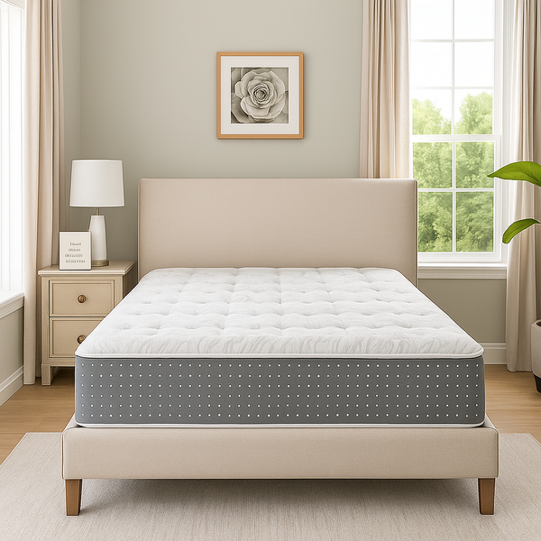 Mattress 4000 microcoils and memory high 28 cm Luxury Performance