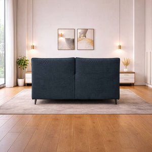 Letto contenitore in tessuto sfoderabile Malika
