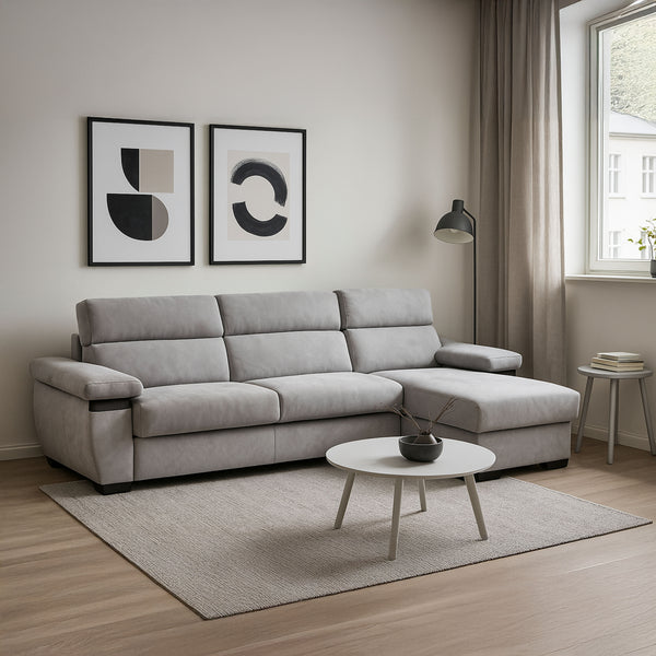 baldiflex divano letto angolare con penisola Pietrasanta