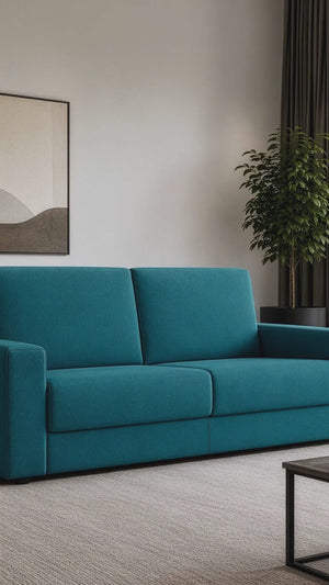 Divano letto in tessuto modello Maragià