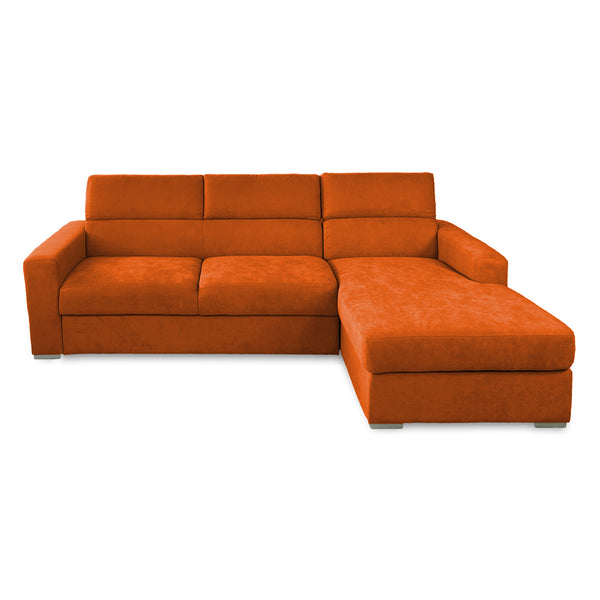 Corner sofa bed with Rachel chaise lounge