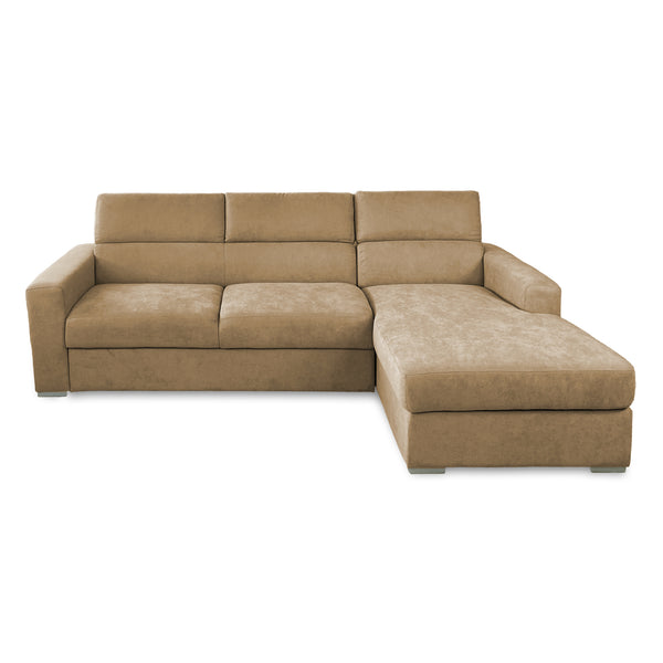 Corner sofa bed with Rachel chaise lounge
