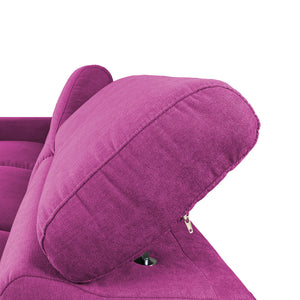 Corner sofa bed with Rachel chaise lounge