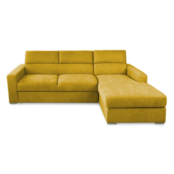 Corner sofa bed with Rachel chaise lounge