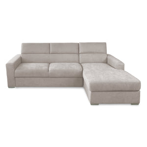 Corner sofa bed with Rachel chaise lounge