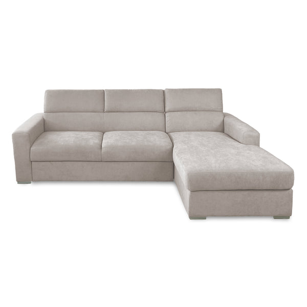 Corner sofa bed with Rachel chaise lounge