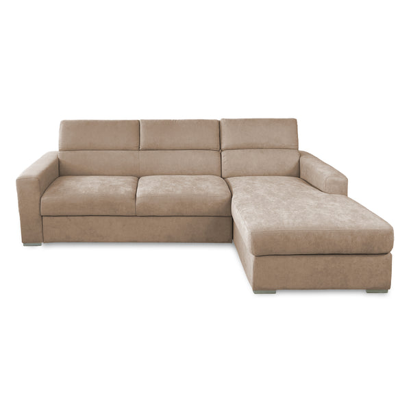 Corner sofa bed with Rachel chaise lounge