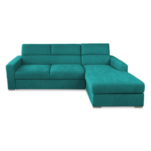 Corner sofa bed with Rachel chaise lounge