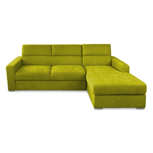 Corner sofa bed with Rachel chaise lounge