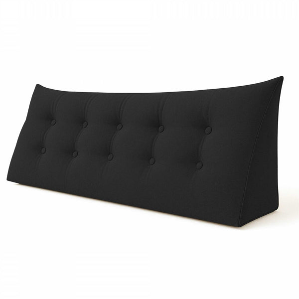 Tête de lit double rembourrée en tissu Licia