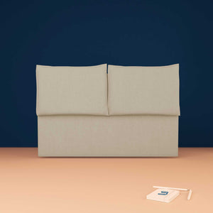 baldiflex testata letto matrimoniale ecopelle beige chiaro Licia