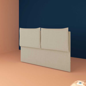 baldiflex testata letto king size ecopelle beige chiaro Licia