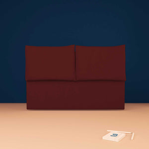 baldiflex testata letto matrimoniale ecopelle bordeaux Licia