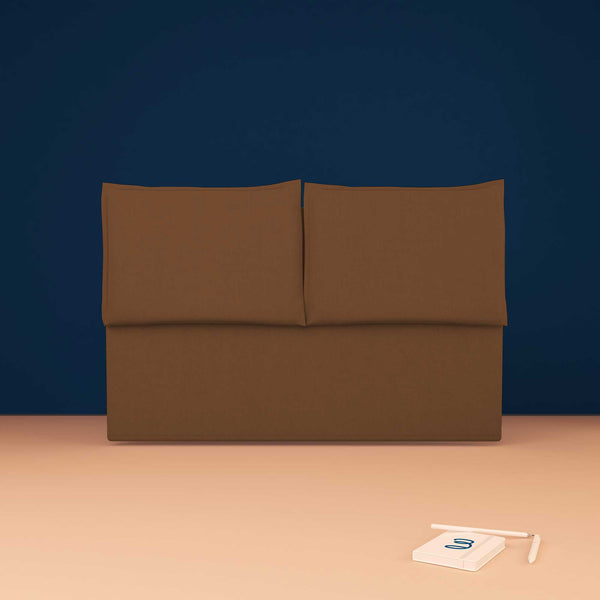 baldiflex testata letto matrimoniale ecopelle caffè Licia