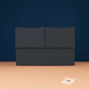 baldiflex testata letto matrimoniale ecopelle grigio scuro Licia