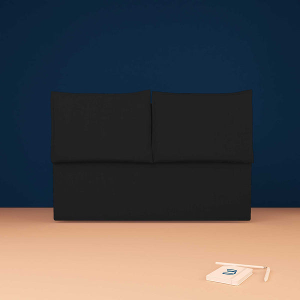 baldiflex testata letto matrimoniale ecopelle nero Licia