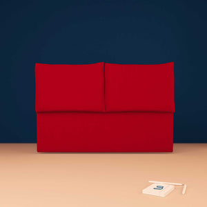 baldiflex testata letto matrimoniale ecopelle rosso Licia