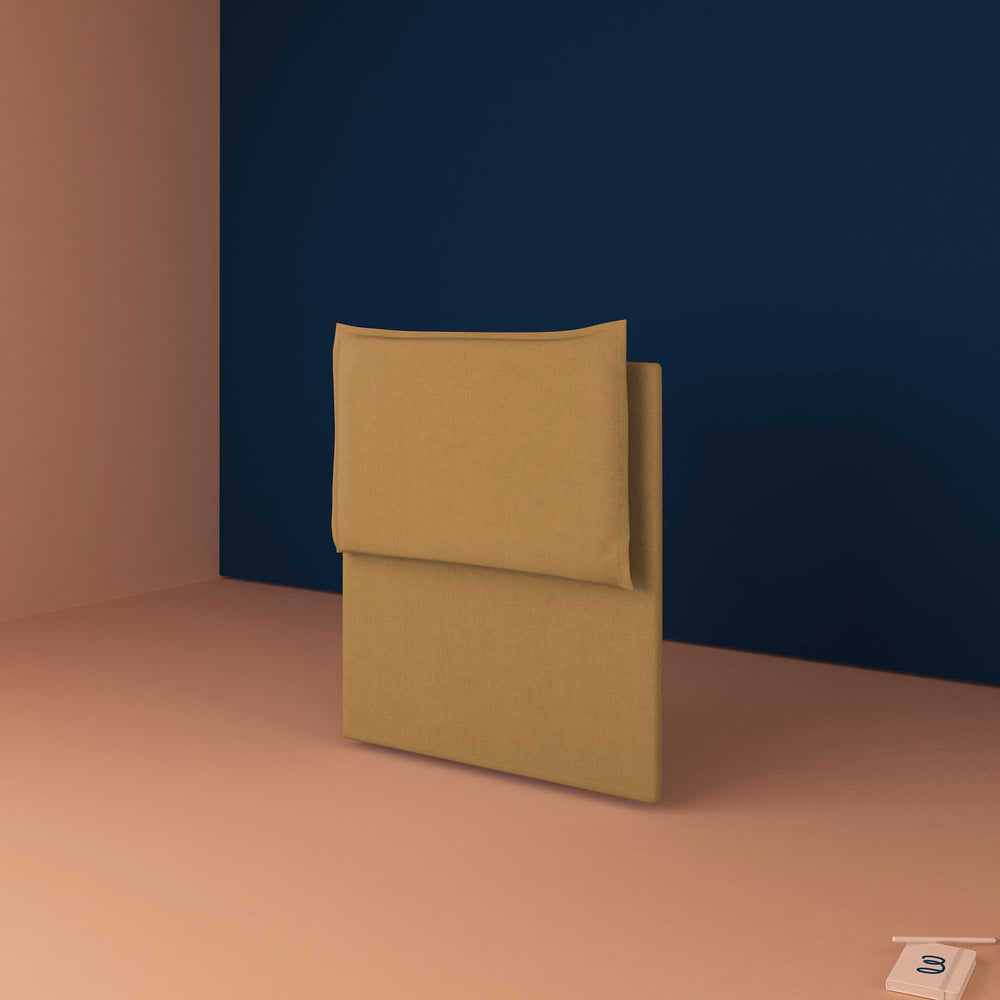 baldiflex testata letto singolo ecopelle beige Licia