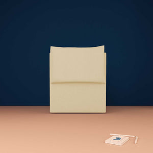 baldiflex testata letto singolo ecopelle crema Licia