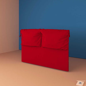 baldiflex testata letto king size ecopelle rosso Licia Soft