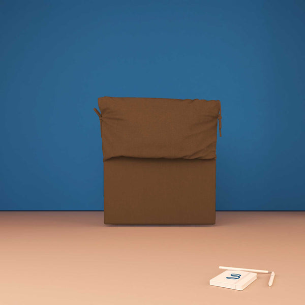 baldiflex testata letto singolo ecopelle caffè Licia Soft