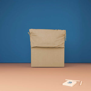 baldiflex testata letto singolo tessuto cammello Licia Soft