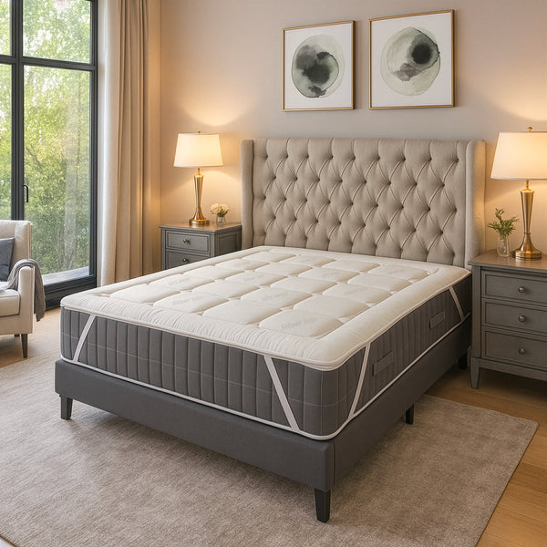 Topper in Fibra Silver Safe