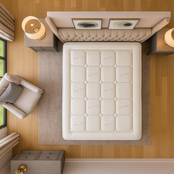 Topper in Fibra Silver Safe